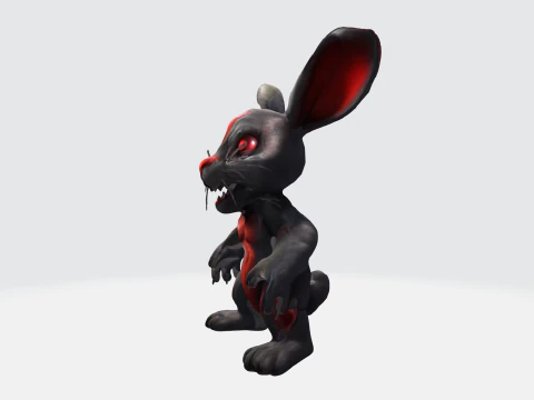 다크 인페르노 토끼 3D 모델