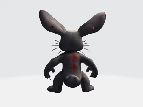 다크 인페르노 토끼 3D 모델