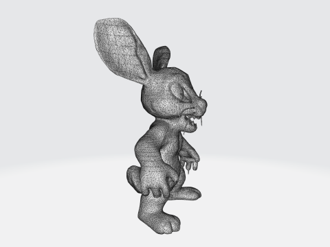 Dark Inferno Rabbit 3D मॉडल