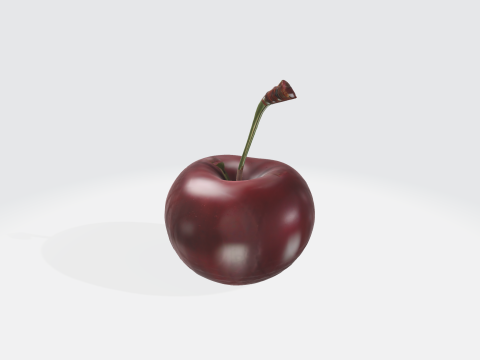 Realistic Cherry - Fruit Asset 3D Model