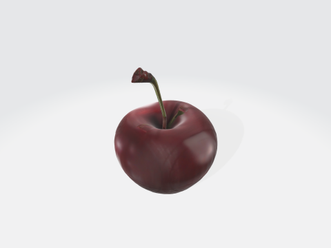 Realistic Cherry - Fruit Asset 3D Model
