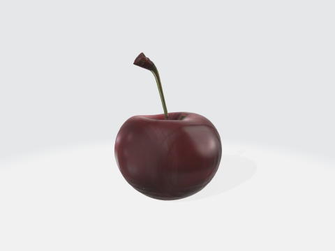 Realistic Cherry - Fruit Asset 3D Model