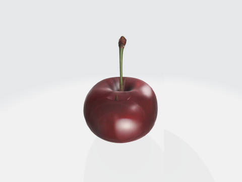 Realistic Cherry - Fruit Asset 3D Model