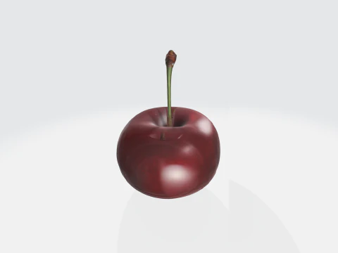 Realistic Cherry - Fruit Asset 3D Model
