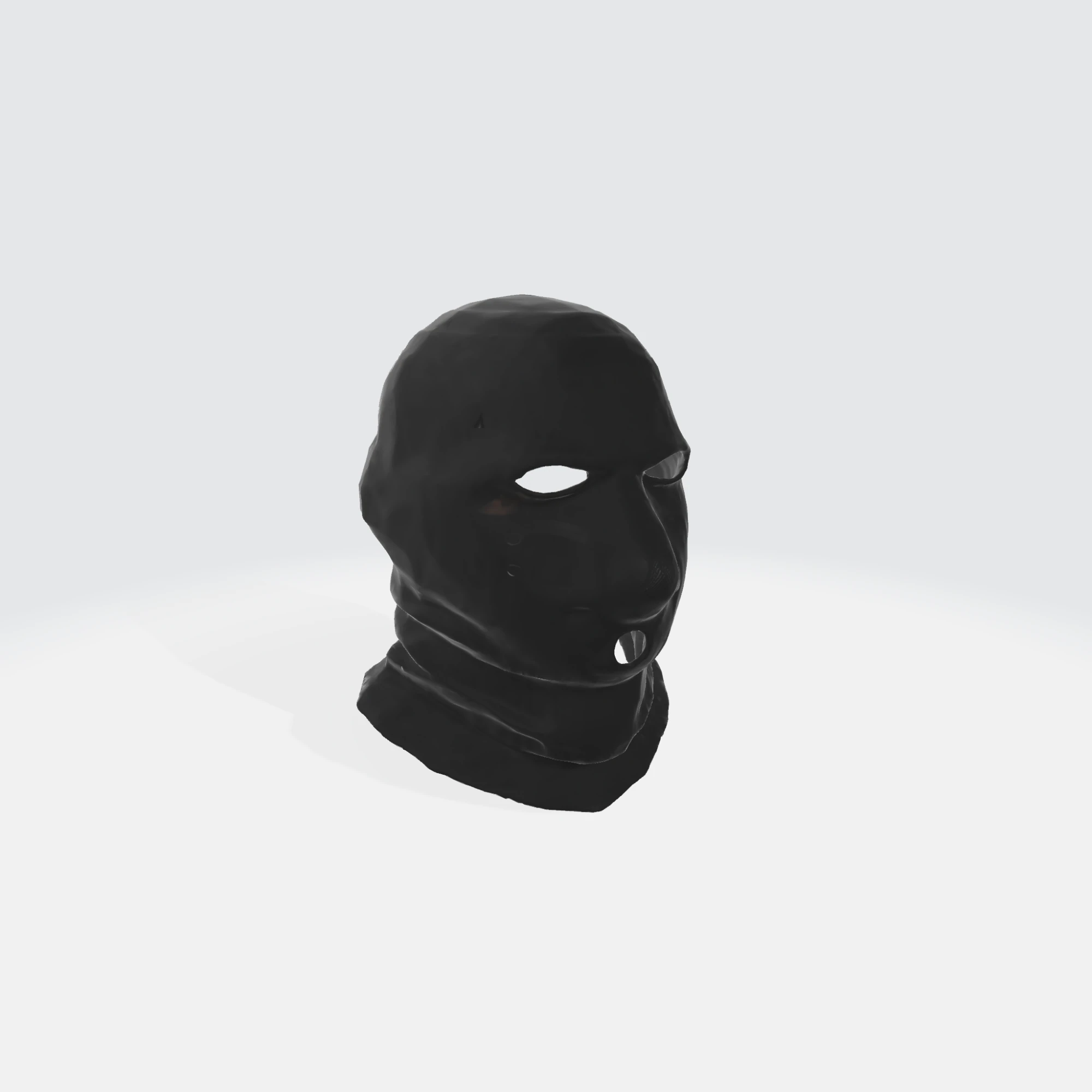 Tactical Balaclava Face Mask - Military Gear 3D Model .c4d .max .obj .3ds .fbx .stl .blend 