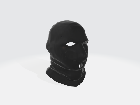 Tactical Balaclava Face Mask - Military Gear 3D 模型