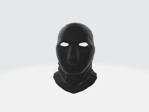 Tactical Balaclava Face Mask - Military Gear 3D Модель