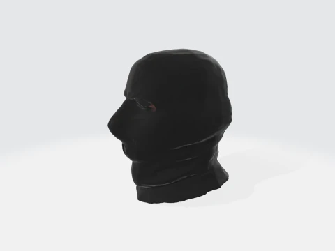 Tactical Balaclava Face Mask - Military Gear 3D Model