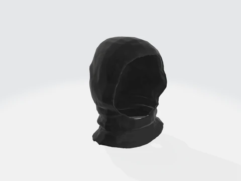 Tactical Balaclava Face Mask - Military Gear 3D Model