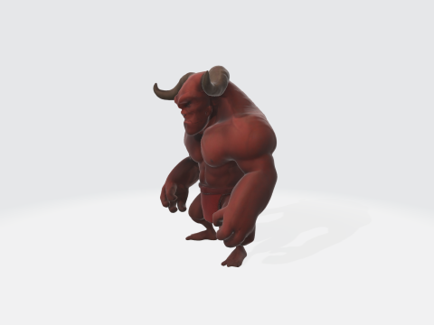Demon Character 3Dモデル