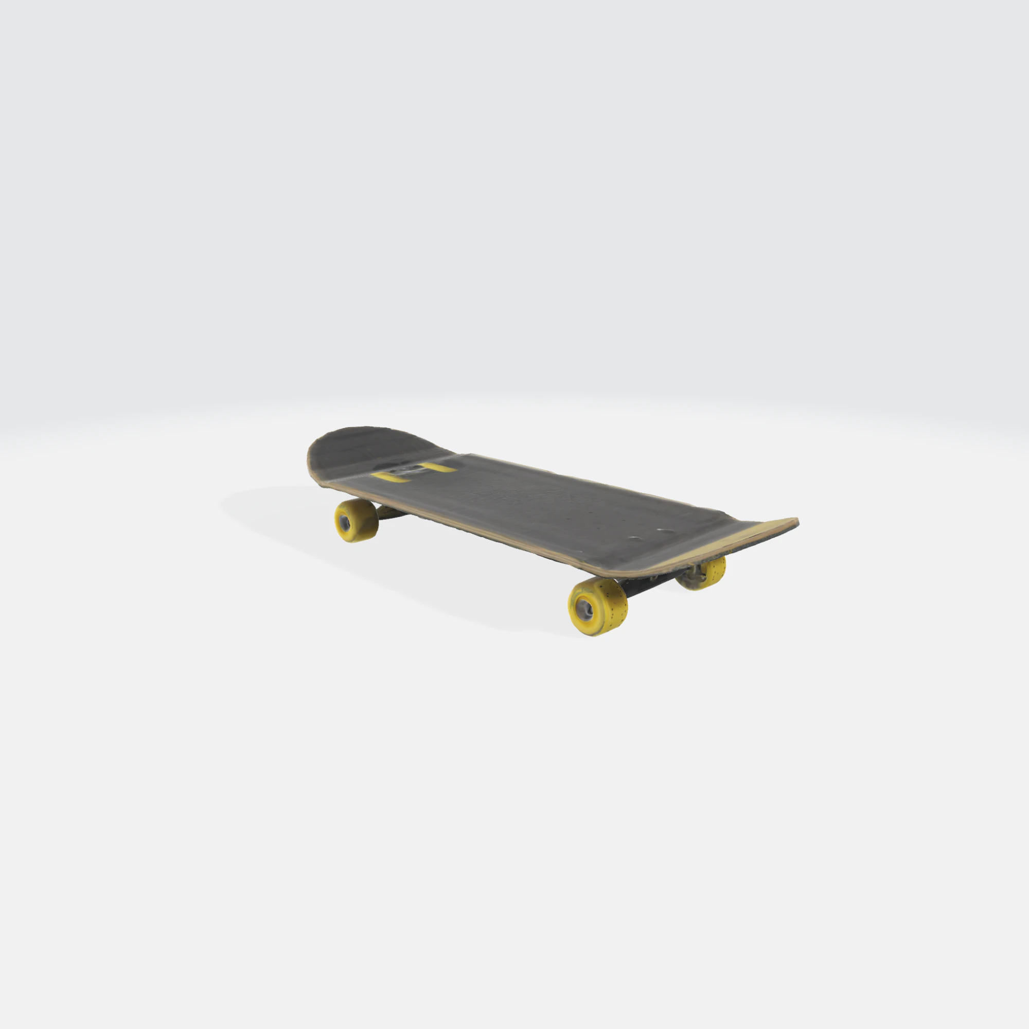 Realistic Skateboard 3D Model .c4d .max .obj .3ds .fbx .stl .blend 
