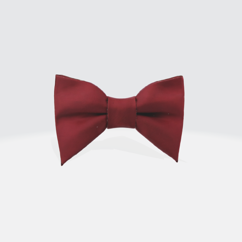 3D Bow Tie Model - Red Formal Accessories 3D मॉडल .c4d .max .obj .3ds .fbx .stl .blend