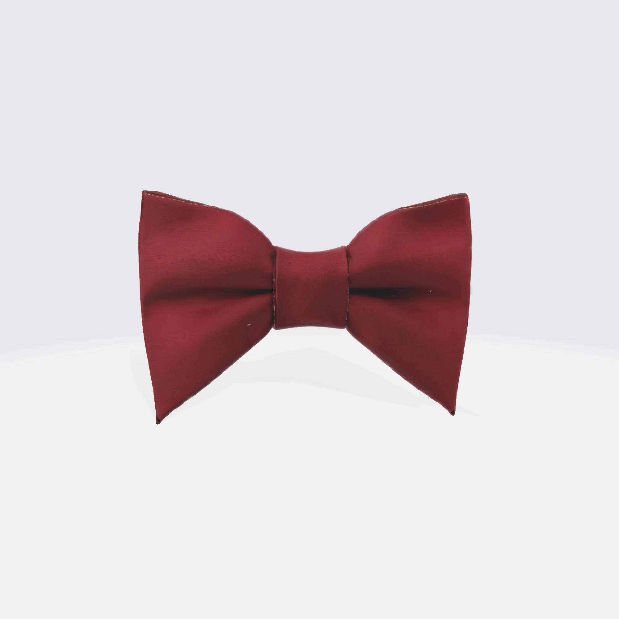 3D Bow Tie Model - Red Formal Accessories 3D Model .c4d .max .obj .3ds .fbx .stl .blend