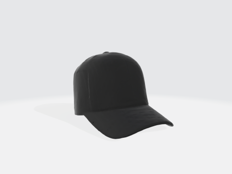 Realistic Baseball Cap - Sports Hat 3D 模型