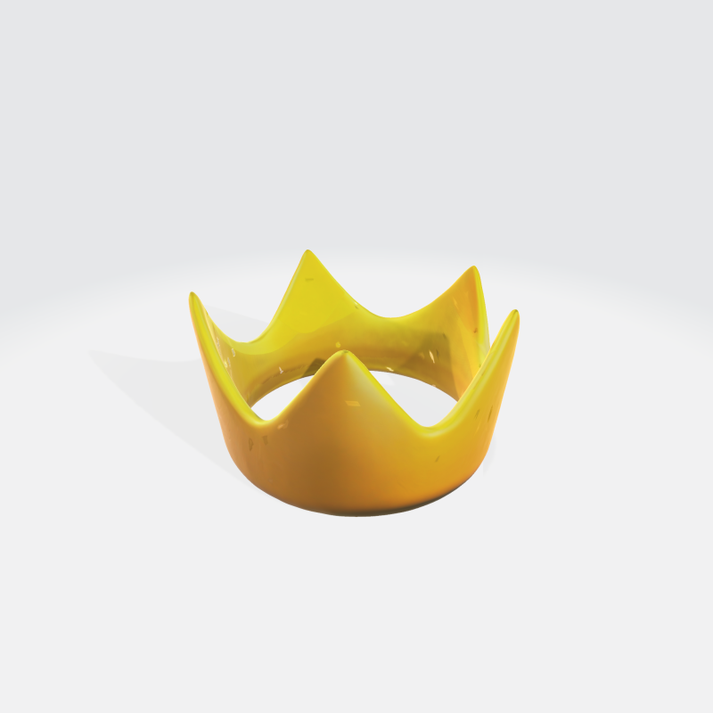 Royal Crown - Game Ready Assets Modelo 3D .c4d .max .obj .3ds .fbx .stl .blend