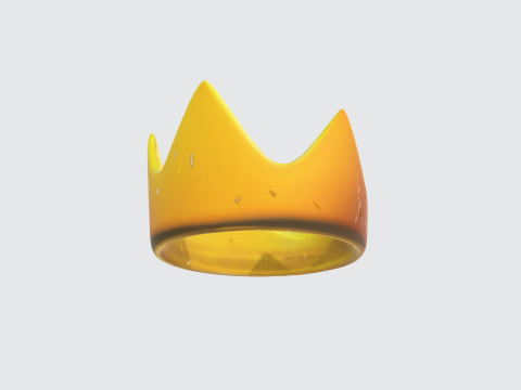 Royal Crown - Game Ready Assets Modelo 3D