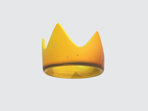 Royal Crown - Game Ready Assets 3D Model