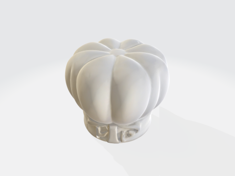 Chef Hat Pack - Kitchen Cook Toque Modèle 3D