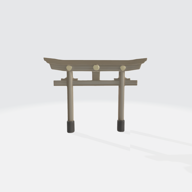 Japanese Torii Gate - Traditional Shinto Shrine Architecture Modello 3D .c4d .max .obj .3ds .fbx .stl .blend