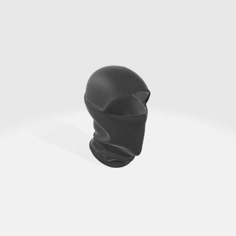 Tactical Balaclava - Military Face Mask Modèle 3D .c4d .max .obj .3ds .fbx .stl .blend
