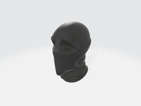 Balaclava T&aacute;tica - M&aacute;scara Facial Militar Modelo 3D