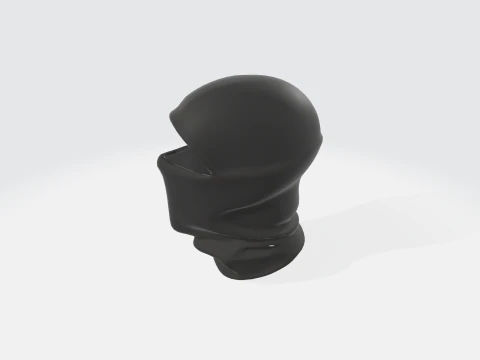 Balaclava T&aacute;tica - M&aacute;scara Facial Militar Modelo 3D