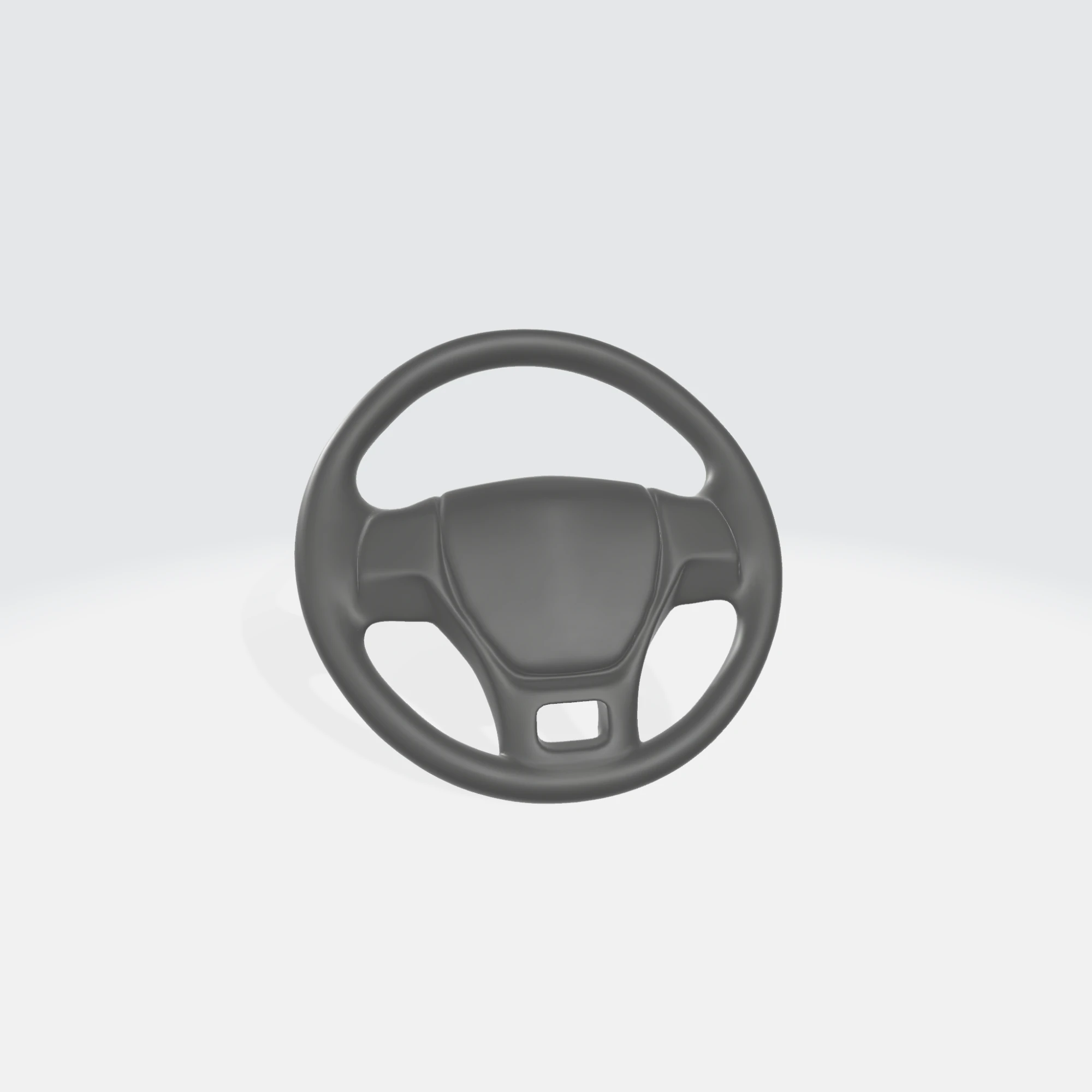Realistic Car Steering Wheel - Automotive Interior Asset 3D Model .c4d .max .obj .3ds .fbx .stl .blend 