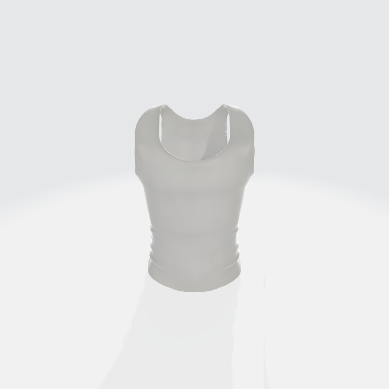 Tank Top - Racerback Athletic Wear 3D-Modell .c4d .max .obj .3ds .fbx .stl .blend