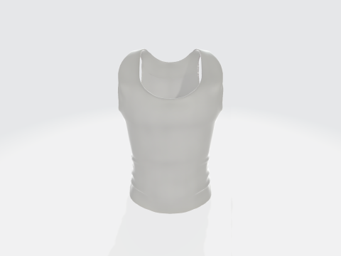Tank Top - Racerback Athletic Wear 3D-Modell