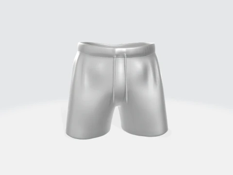 3D 운동용 반바지 모델 - 스포츠웨어 자산 3D 모델