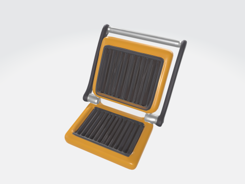 Panini Press Sandwich Maker - Kitchen Appliance Modèle 3D