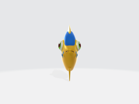 Cartoon Fish - Tropical Fish Modèle 3D