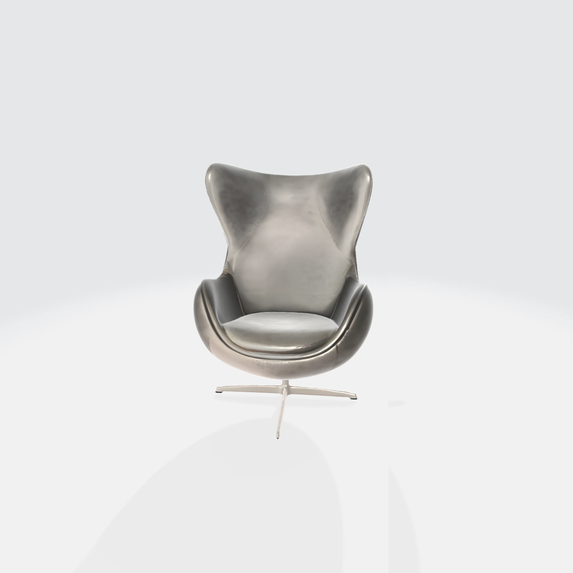 Modern Egg Chair - Furniture Asset 3D Model .c4d .max .obj .3ds .fbx .stl .blend 