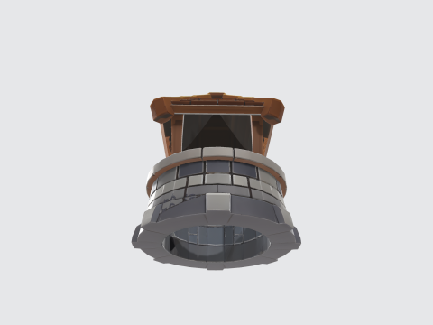 Medieval Stone Well Modelo 3D