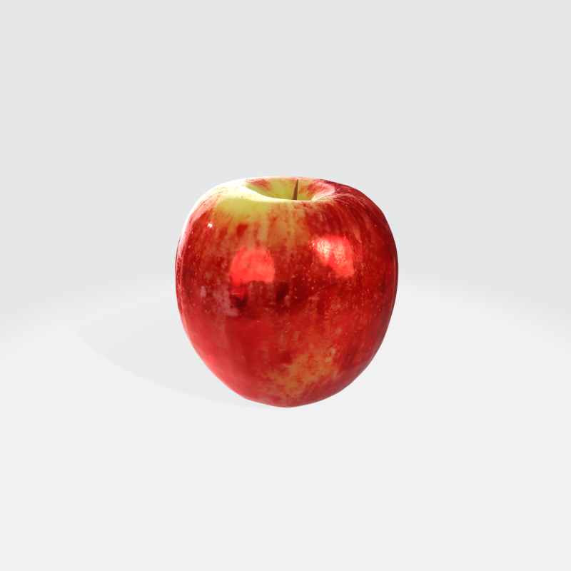 Realistic Red Apple Fruit Asset Modelo 3D .c4d .max .obj .3ds .fbx .stl .blend