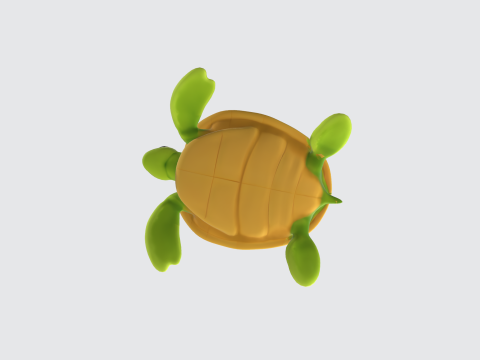 Sea Turtle - Stylized Turtle Asset 3Dモデル