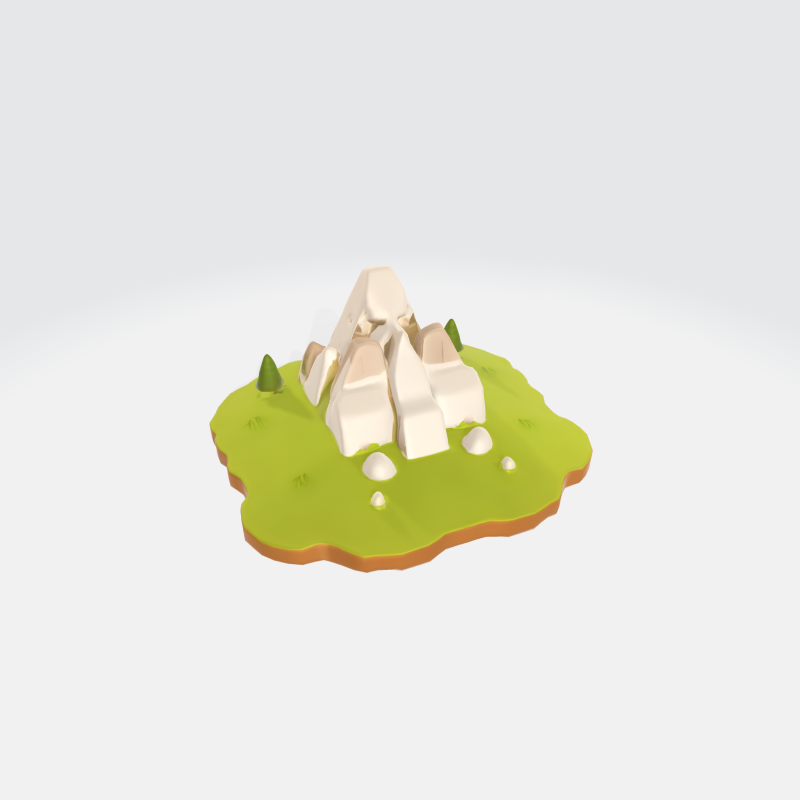 Mountain and Landscape - 3D Environment Assets 3D मॉडल .c4d .max .obj .3ds .fbx .stl .blend 