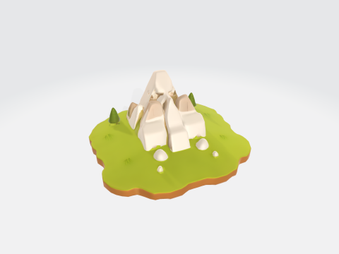 Mountain and Landscape - 3D Environment Assets 3D Модель
