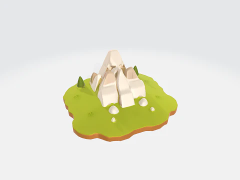 G&oacute;ry i krajobrazy &mdash; zasoby środowiska 3D Model 3D