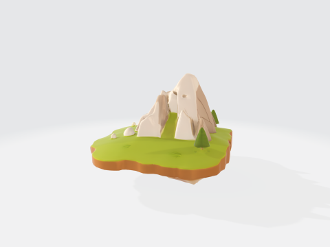 Mountain and Landscape - 3D Environment Assets 3D मॉडल