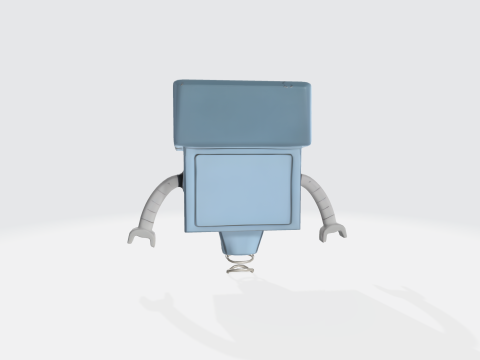 Robot Character 3D मॉडल