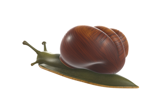 Realistic Stylized Snail 3D 모델