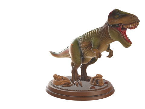 Ferocious T-Rex Diorama Prehistoric Dinosaur Display Model Cetak 3D