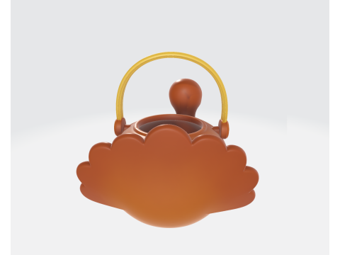 Kalkoen Mand Thanksgiving Snoep Houder Herfst Oogst Tafel Decor Leuke Kalkoen Emmer 3D printmodel