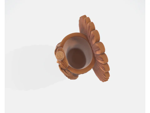 Пикабу Турция милая фигурка индейки на День благодарения осень праздник домашний декор забавная индейка 3D Принт Модель