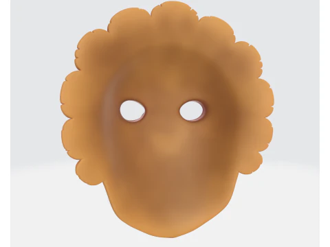 Evil Turkey Mask 3D Printed Halloween Mask Unique Funny Horror Costume Prop Thanksgiving 3D Print Model