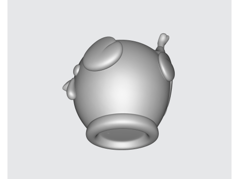 प्यारा थैंक्सगिविंग टर्की बाउल मनमोहक 3डी मुद्रित टर्की कप हॉलिडे टेबल सजावट उत्सव किच 3D प्रिंट मॉडल