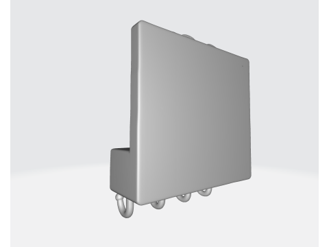 Lustiger Truthahn-Schlüsselhalter, Wandhaken, 3D-gedruckt, Thanksgiving-Dekoration, Bauernhaus-Truthahn-Wandaufhänger, geschnitten 3D Druckmodell