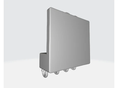 Funny Turkey Key Holder Wall Hook 3D Printed Thanksgiving Dcor Farmhouse Turkey Wall Hanger Cut 3D Print Model