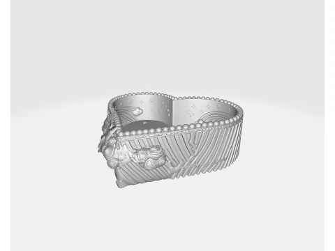 Bo&icirc;te d&eacute;corative en forme de c&oelig;ur, cadeau de saint-valentin, mignon, style bonbon pastel, souvenir imprim&eacute; en 3D C Modèles 3D en vedette